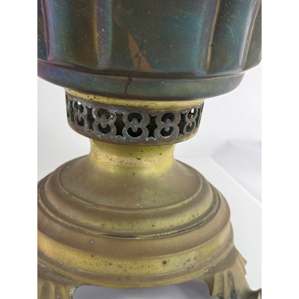 Antique 20" Russian Imperial Brass Samovar Batashev Tula Stamped Large 1896 Era - Picture 16 of 16